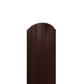 Штакетник (М-обораз. с ушками) 1,5м RAL 8017 Шоколадно-коричневый