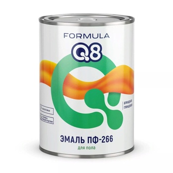 Эмаль ПФ-266 0,9 кг желто-коричневая FORMULA