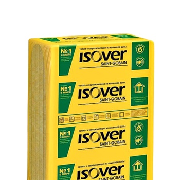 Утеплитель ISOVER ВЕНТИ 0,216м3 (плита 1200х600х50мм) 4,32м2