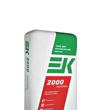 Клей для плитки ЕК 2000 25кг