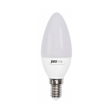 Лампа светодиодная 7.0Вт Е14 PLED-SP C37 3000K 530Лм 1027818-2 Jazzway (теплый)