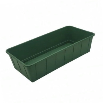 Ящик для рассады 45х22х10 см "Урожай Люкс" с ребрами жест. (пластик)